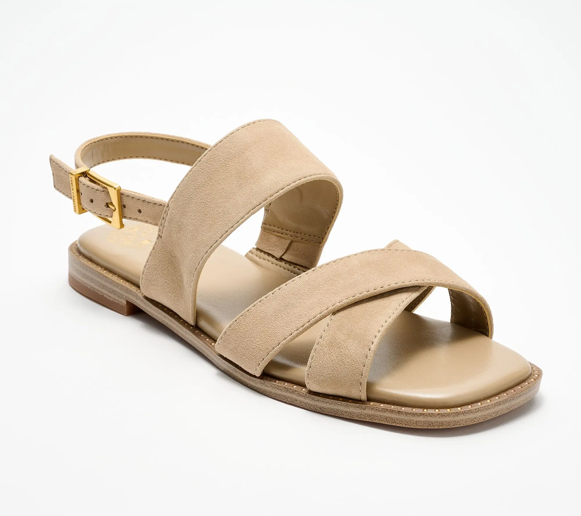 Vince Camuto Leather Backstrap Sandals - Naima