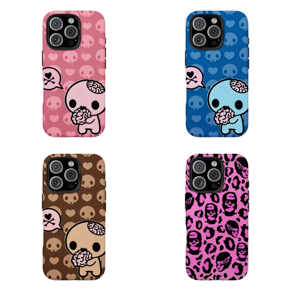 Y2k Kawaii Emo Z0mb1e Phone Case Phone Case For iPhone 11 12 13 14 15 16 17 Pro Max For Samsung S26 S25 S24 S23 S22-Gift For Her/Him/Fans