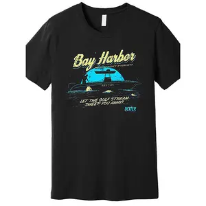 DEXTER Moonlight Fishing Premium T-Shirt 656347   Funny Men'S Short Sleeve Printed T-Shirt Collection Black