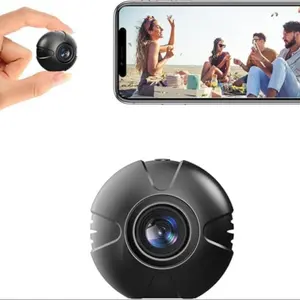 MIYUBEST Mini Dome Surveillance Camera, Hidden Camera with 1/4 1080P Screw Connector, Indoor Nanny Spy Camera, Surveillance Camera with Motion-Detection & Night-Vision, Safety, Wireless Security Cameras