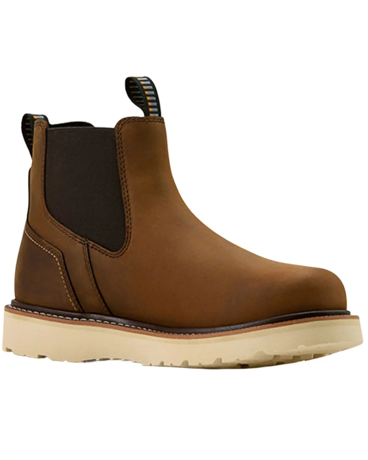 Ariat Men's Men'S Rebar Wedge Chelsea Waterproof Work Boot Soft Toe - 10061116