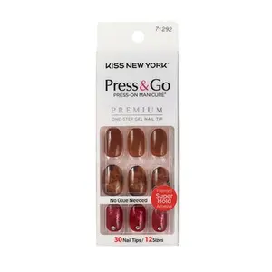 Kiss New York Press and Go Nail