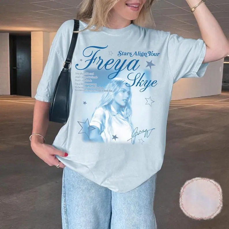 Freya Skye Stars Align Tour Music Concert T-Shirt, Zombies 4 Nova Bright Shirt, Silent Treatment Stardust 2026 Trip, Dawn Of The vampire Tee #tiktokfashion #viraloutfits #everydaytee