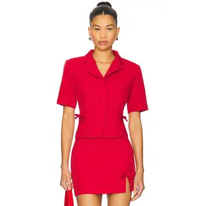 ASTR the Label Sophie Blazer in Red