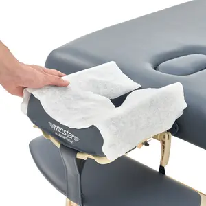 Master Massage 100 Pcs Disposable Headrest Covers – Face Pillow Cushion Covers for Spa & Massage Tables,  100 Pcs of 1 Pack