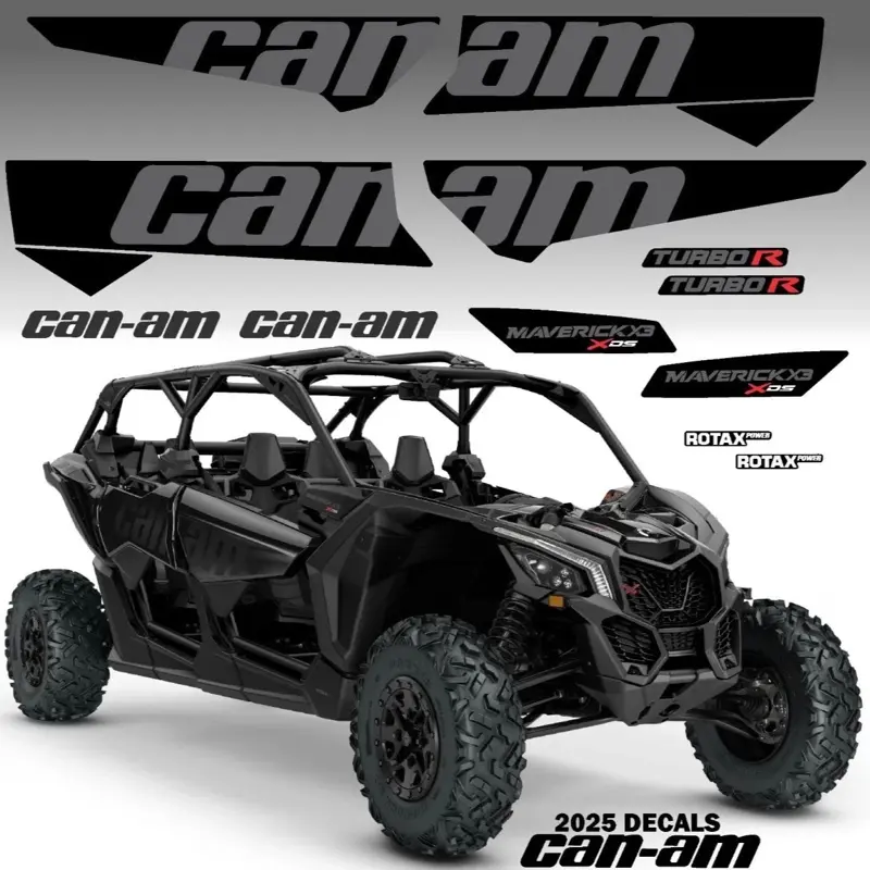 UTV Graphics Decals Stickers for Can-Am Maverick X3 XDS - Turbo R - 4UP