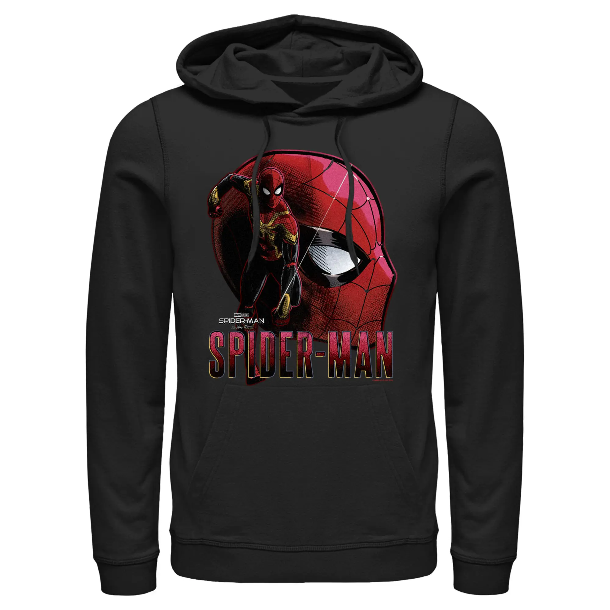Men's Marvel Spider-Man: No Way Home Profile Pull Over Hoodie