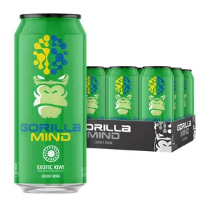 Gorilla Mind Energy Drink 12pk Sugar-Free with 200mg Caffeine