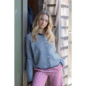 Mini Striped Piper Cardigan