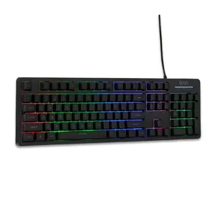 Wired LED Gaming Keyboard, Backlit, Gray