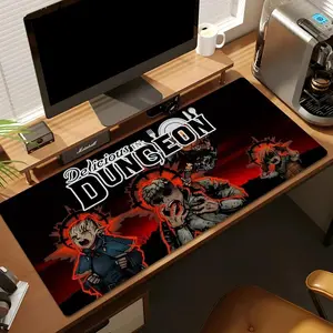 Delicious in Dungeon Gaming Mouse Pad 80×30cm, Stitched Edges Desk Mat, Non-Slip Rubber Base for PC and Laptop Gaming