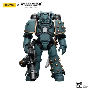 JOYTOY  Warhammer  1/18  Action Figure Sons of Horus MKIV Tactical Squad Legionary with Flamer JT9596, Collectible Figurine, Articulated Figurines, Collectible Game Figure