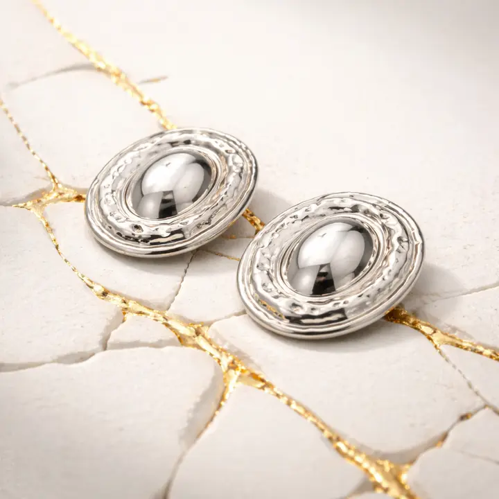 So Saucy-Oval Studs