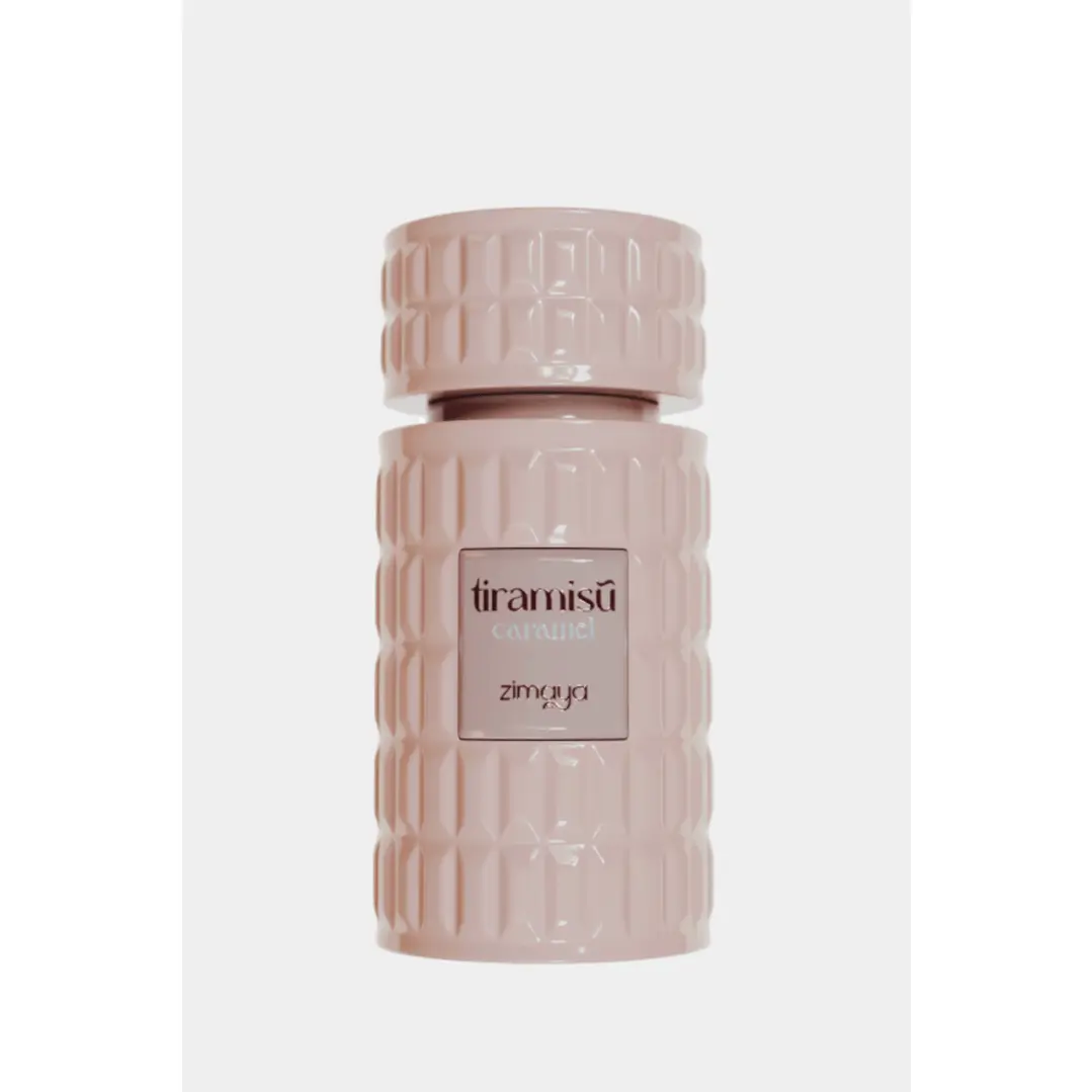 Afnan Zimaya Tiramisu Caramel Eau De Parfum (3.4fl.oz/100ml, 3.0 to 5.9 fl. oz. range) - Unisex Aromatic Woody Chic Gourmand EDP Spray, Caramel Honey, Sweet Vanilla, Gentle Musk Base, Soft Musk Finish, Adults' Everyday Beauty & Personal Care, Aromatic Chi