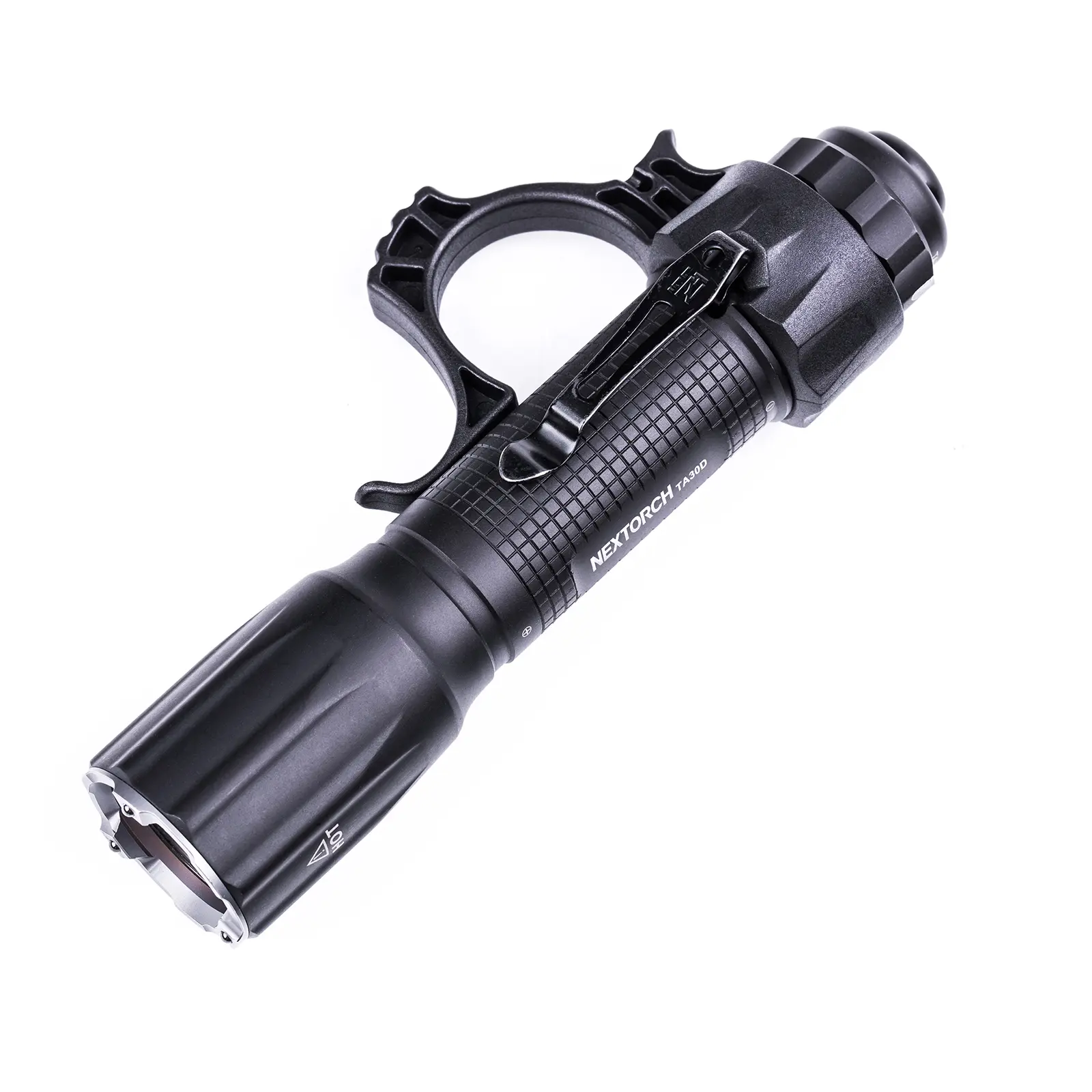 【Camping Gear Gift】NEXTORCH TA30D Tactical Flashlight 2200 Lumens High Performance EDC Flashlight with 410 Meters Beam Distance for Outdoor Duty