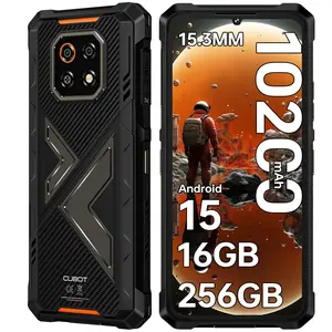 CUBOT Kingkong ES 3 Android 15 Ultra Thin Outdoor Smartphone, 10200mAh/33W Outdoor Mobile Phone Without Contract, 16GB + 256GB/1TB, 6.74 Inch 90Hz Construction Site Mobile Phone, 4G Dual SIM, 48MP