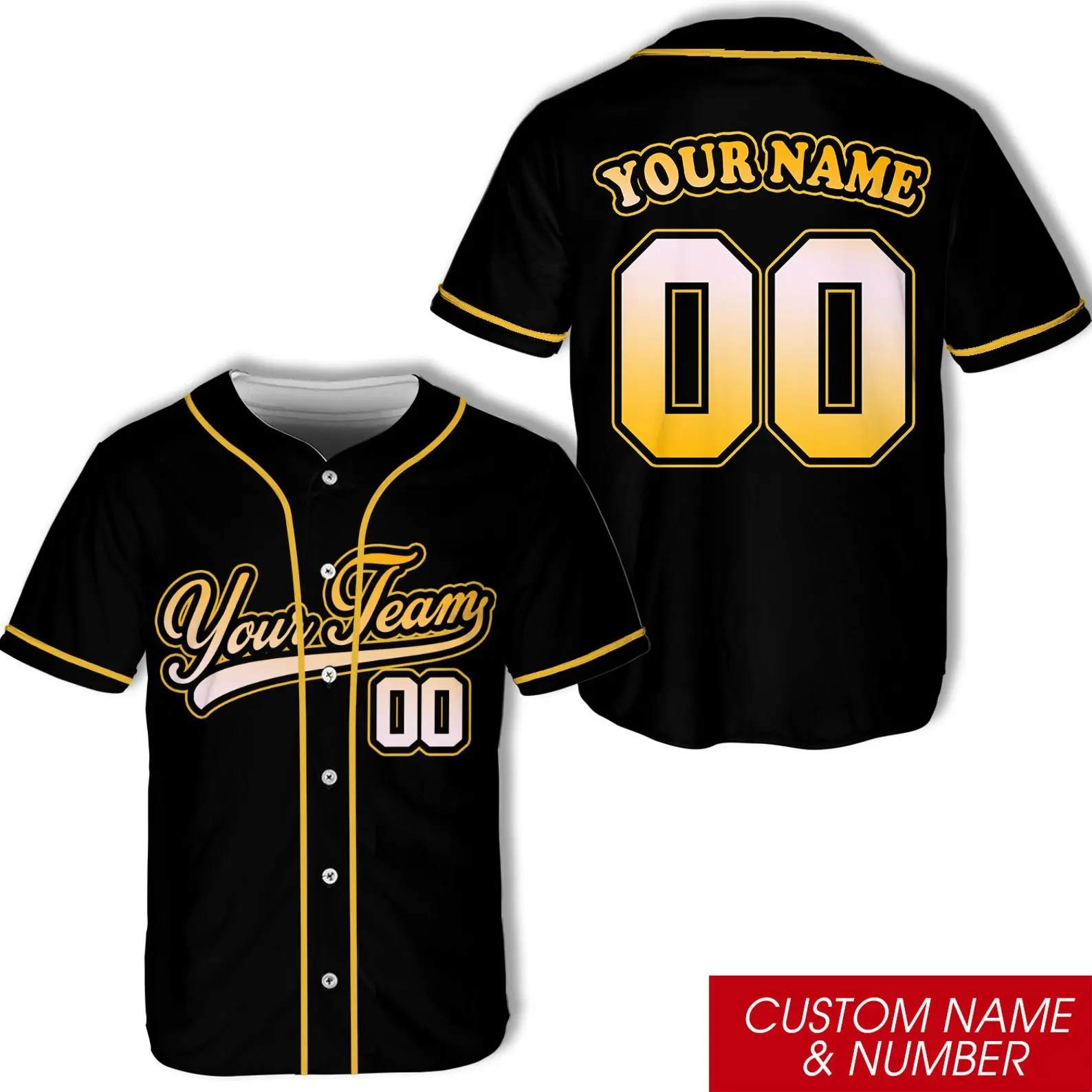 Personalized Team Name And Number Baseball Jersey, Custom Baseball Jersey Shirt, Baseball Jersey Uniform For Baseball Fans Baseball Lovers