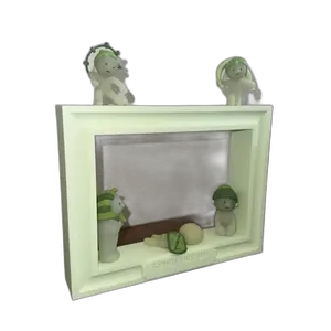 Smiski Frame - Smiski Square Shelf - 3D-Printed Display Organizer with Smiski Character Designs