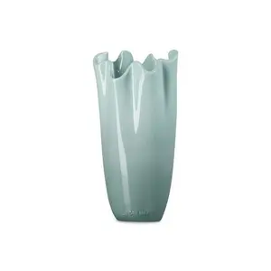 Le Creuset - Iris Collection Ruffle Flower Vase - Sea Salt