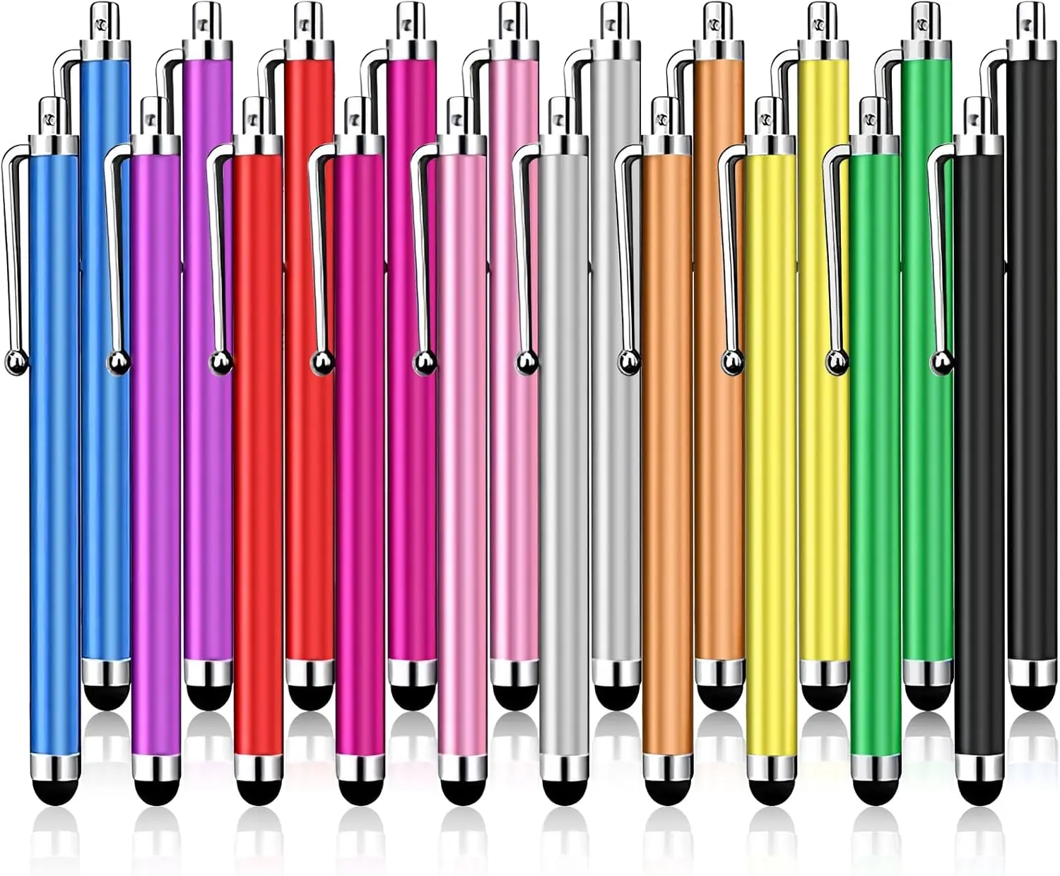 20 Pack Stylus Pen,Stylus Pen for Touchscreen,Universal Stylus | High Precision Sensitivity for Everyday Writing/Drawing, Compatible with Touch Screens