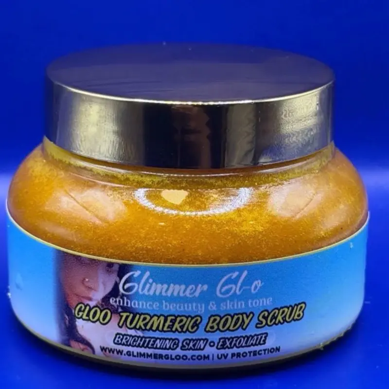 Glimmer Gloo Organic Turmeric Scrub