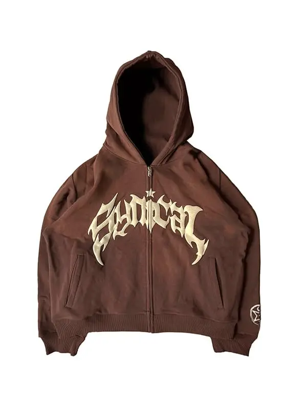 EMMIOL【Back to School】Balaclava Oversized Full Zip Hoodie With Built-In Wind Proof Mask Long Sleeve Pullover Sweatshirt With Pocket