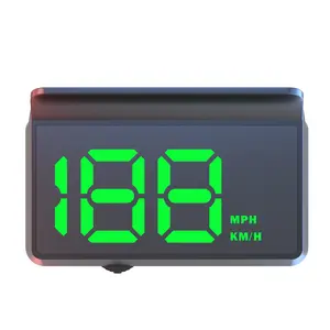 Heads Up Display for Cars, Car HUD Speedometer with GPS, Auto Brightness Adjustment, Overspeed Alarm, Plug and Play for All 5V Vehicles