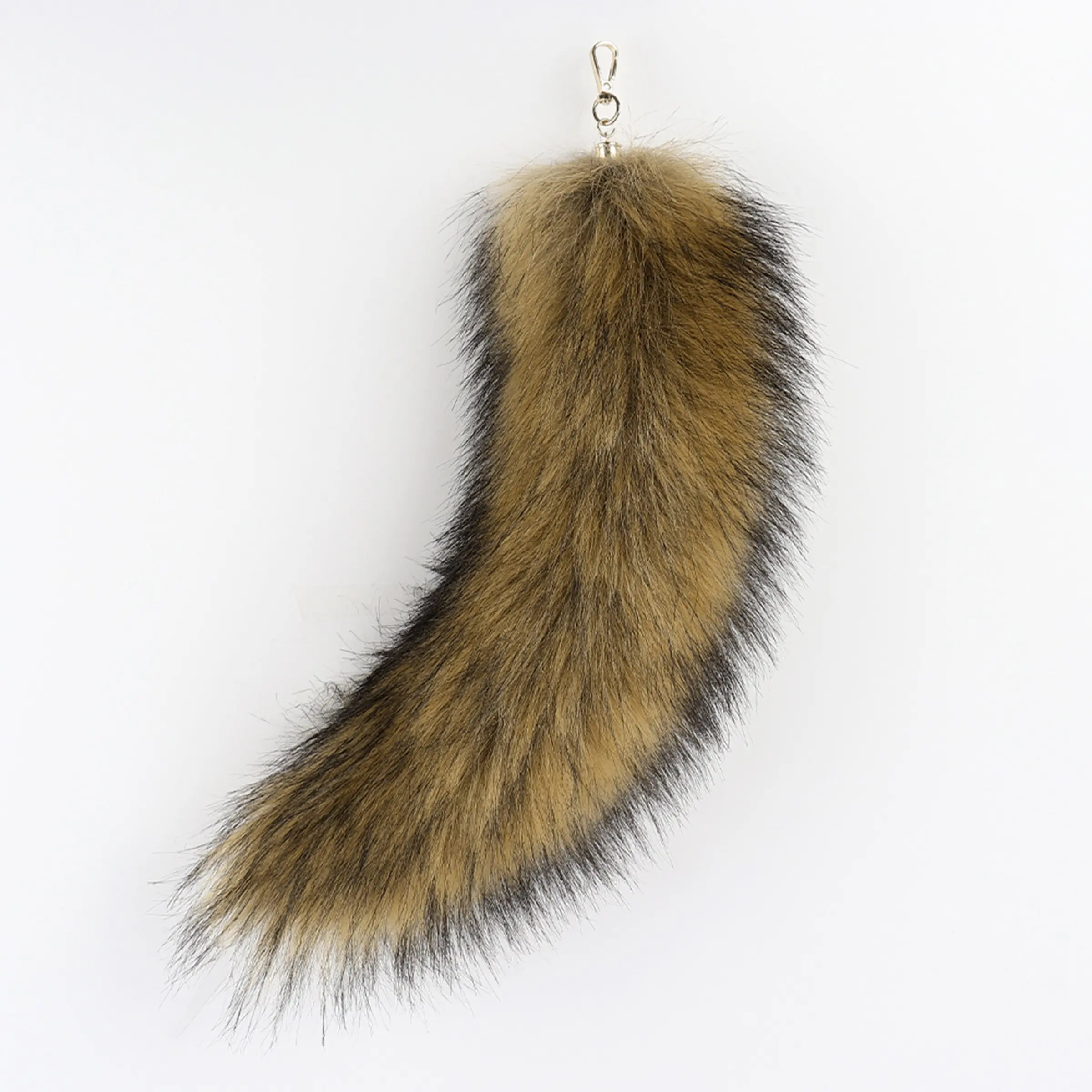 Real Plush Fox Tail Halloween Handmade Beast Tail Pendant, Waist Accessory Cosplay Tail, Perfect for Costume Parties and Events