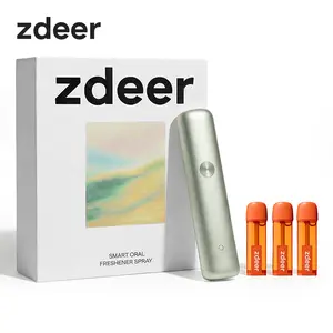 ZDEER Smart Electronic Oral Spray - Mother's Day Gift for Her, Instant Fresh Breath Device with Replaceable Flavor Pods, Portable Nano-Mist Mouth Refresher for Travel, Dates & Daily Routine, Self-Care Wellness Gift