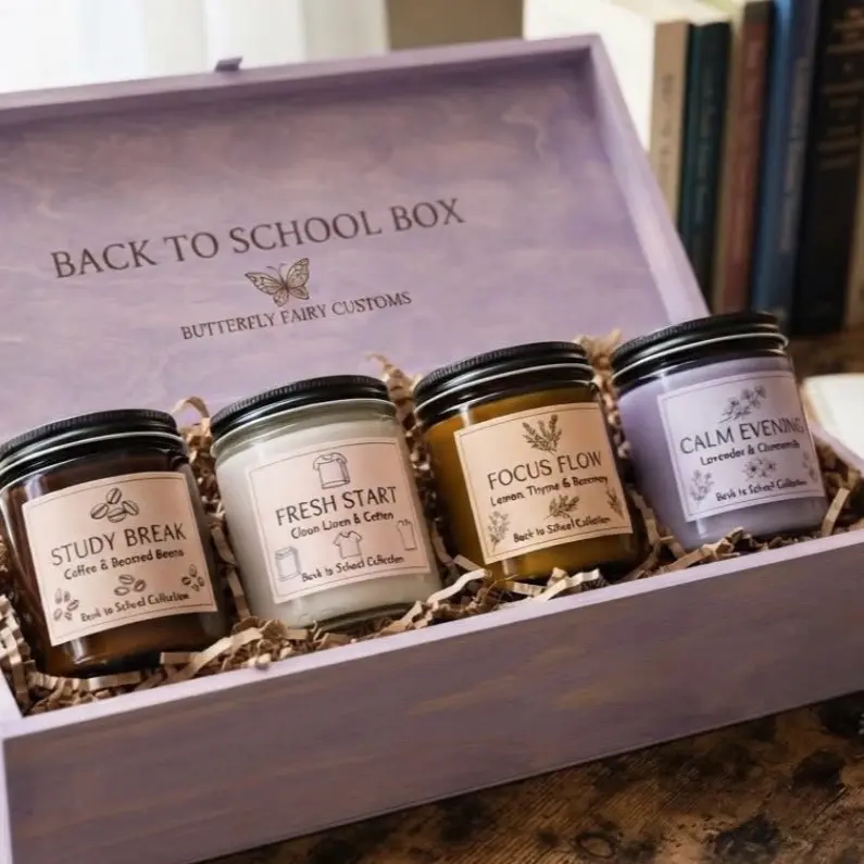 Back To School Candle box