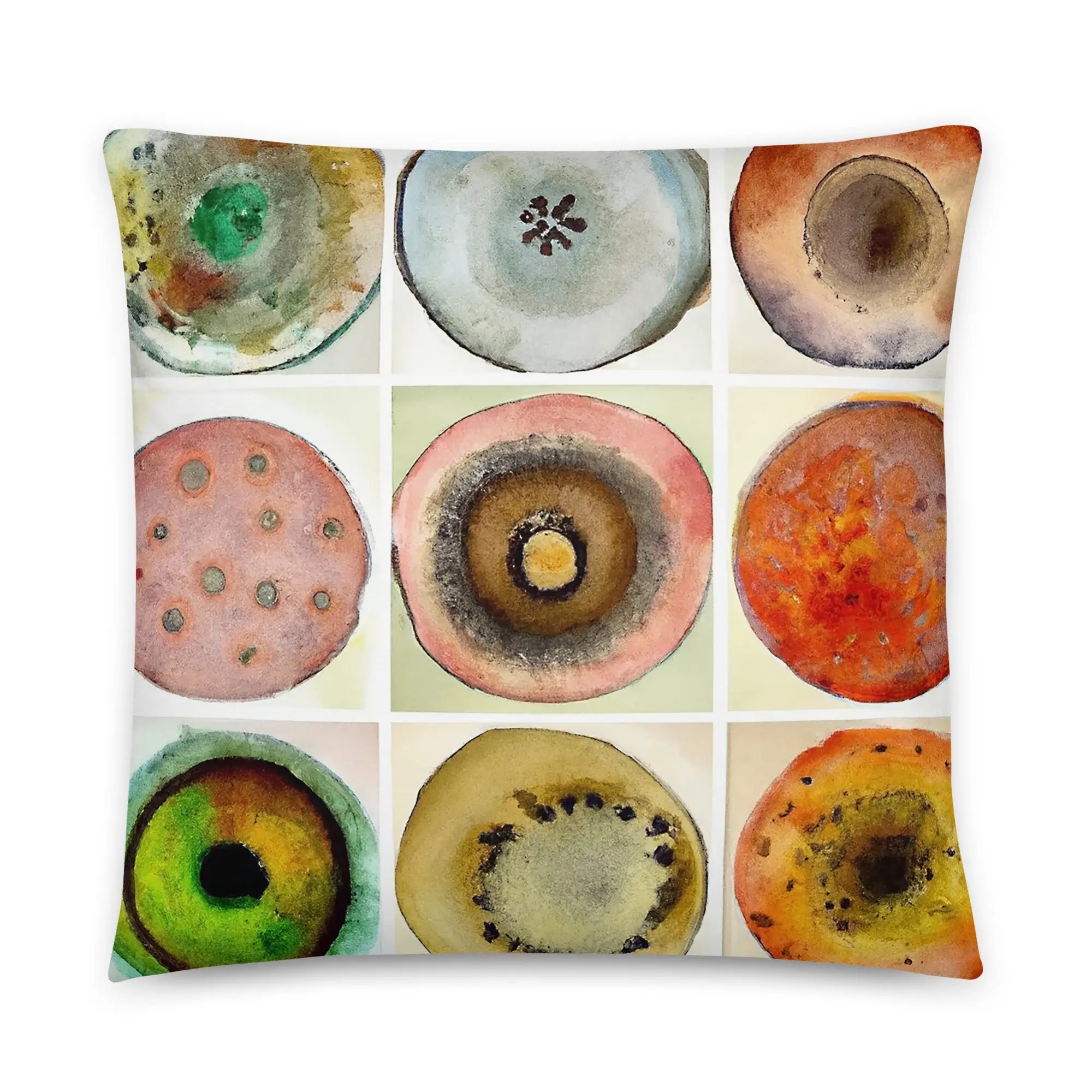 Celestials Abstract Decorative Throw Pillow High-Quality 100% Polyester Case Machine Washable Shape Retaining Insert for All Seasons Home Decor