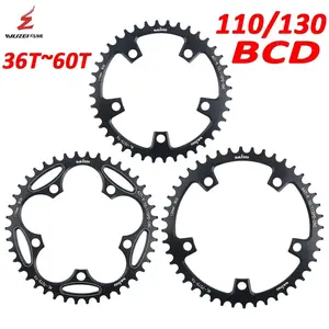 Road Bike Chainring 110 bcd 130 bcd Bicycle Sprocket 36 38 40 42 46 48 50 52 54T