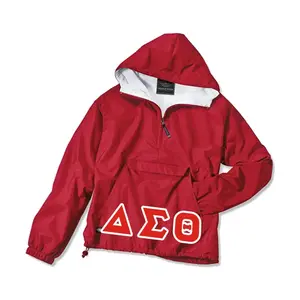 Delta Sigma Theta Embroidered Pullover Jacket