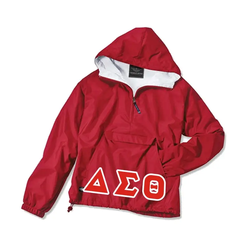 Delta Sigma Theta Embroidered Pullover Jacket