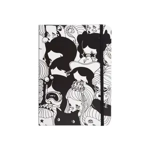 Moshing 2.0 Sketchbook - Valfre's Original Artwork Hardcover Spiral Notebook 8.25" x 6.25" 120 Blank Pages 160 gsm Paper Stationery Supplies