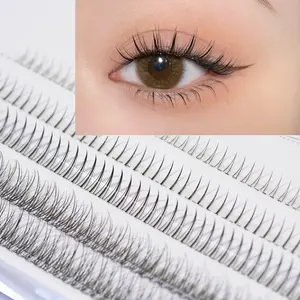 200pcs C Curl Lash Clusters, DIY Eyelash Extension Kit, Upper & Lower Lashes Combo, Easy to Use High Quality Pack