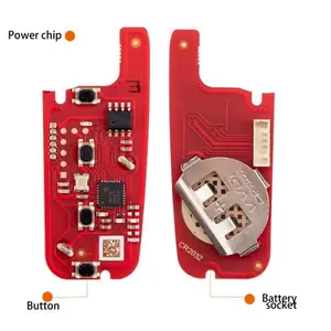 XHORSE XKFO21EN for Ford 2nd Generation Smart Key 4 Buttons Universal Remote Key 5pcs/lot