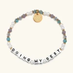 Doing My Best Beaded Bracelet