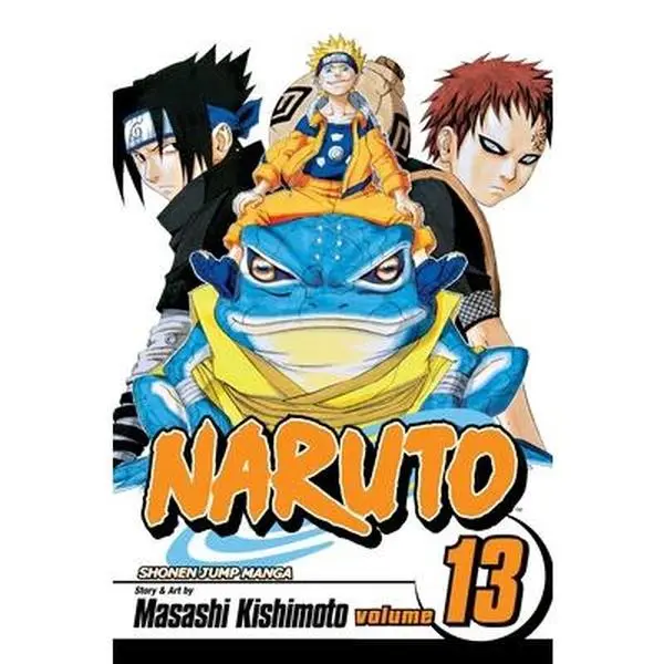 Used Shonen Jump Manga Series - Naruto Vol. 13: The Chûnin Exam, Concluded...!! by Masashi Kishimoto (Shinobi-Themed Trade Paperback, English Edition Featuring Sasuke)