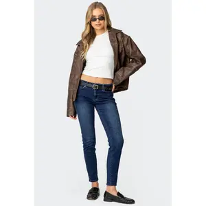 Rosalia Low Rise Skinny Jeans