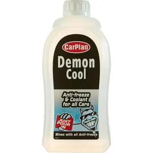 Demon Cool 34 fl Oz (1L) - Anti-Freeze & Coolant for All Cars
