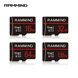 RAMMIND 1PC TF Card with Adapter, High-speed Flash TF Card, A1 C10 Memory TF Card for Tablet/Camera/Phone/Laptop/Computer/Car Audio/Game Console, Microsdxc Card, SD Card Storage