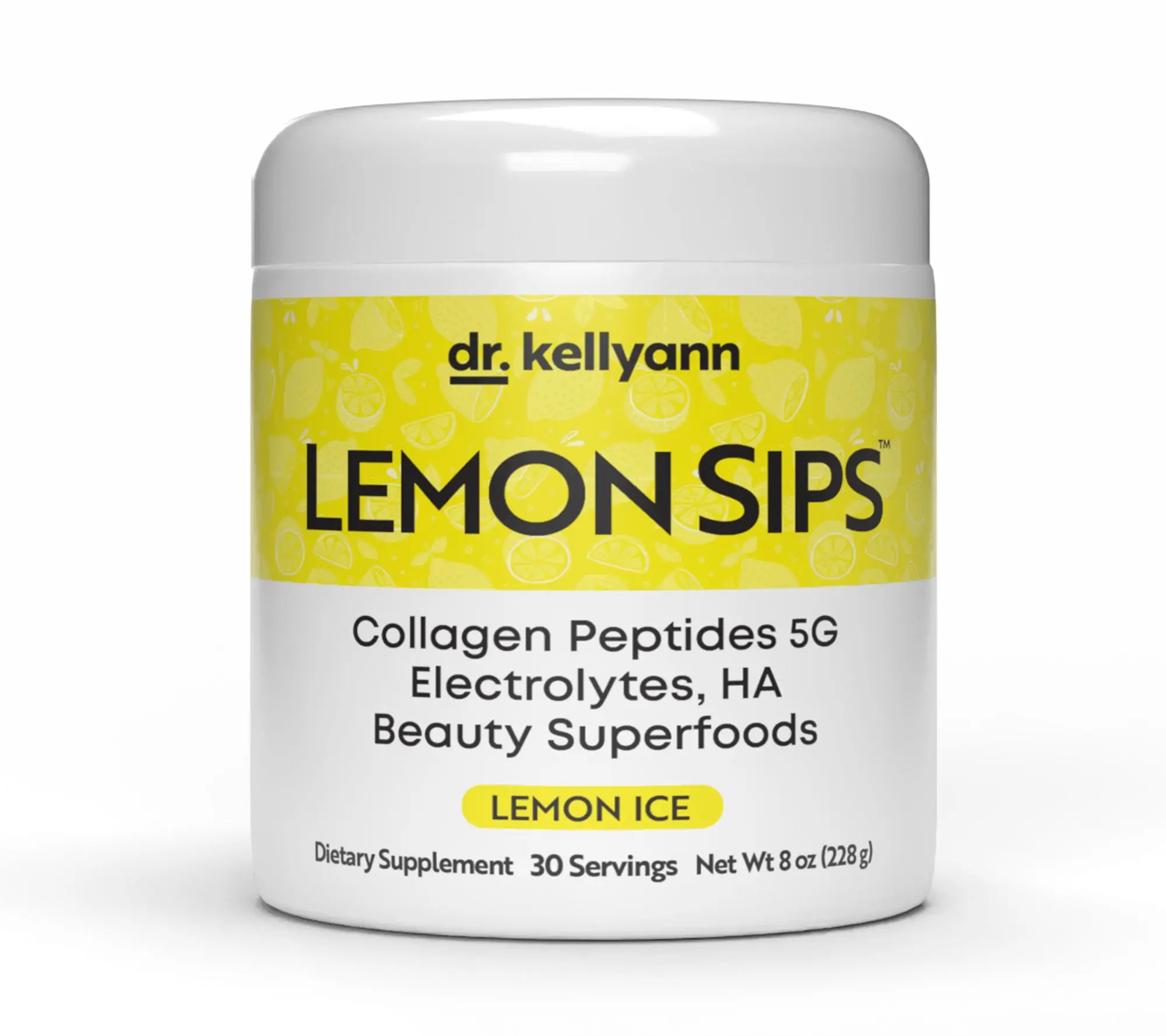 Dr. Kellyann Lemon Sips Collagen & Electrolyes 30 Day Supply