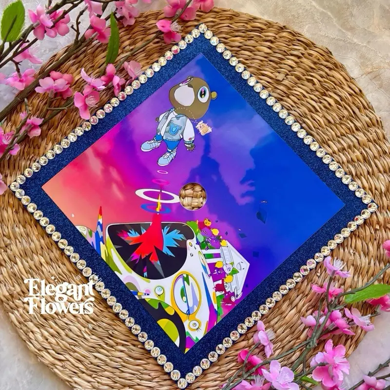Custom Graduation Cap Send a Message for Any Changes