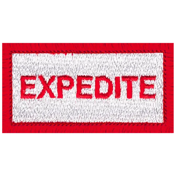 Expedite Embroidered Pencil Tab