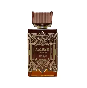 Zimaya Amber Is Great Eau de Parfum – Addictive & Hypnotic Unisex Fragrance, 100ml (3.4 oz)