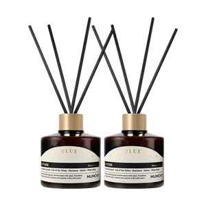 MUMCHIT Korean BIOTOX Reed Diffuser Oil Set - Soft Blue Soap Scent Aromatherapy