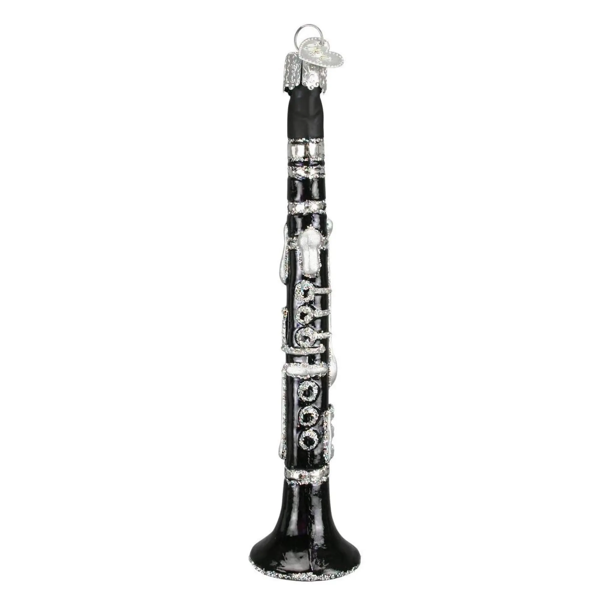 Old World Christmas Blown Glass Ornament for Christmas Tree, Clarinet
