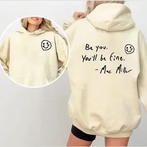 Mac Miller Quotes Tshirt, Hoodie, Crewneck Sweatshirt Back Side, Tribute Shirt, Gift For Mac Fan, Rap Shirt, Hiphop 4