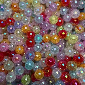 10pc - BD14: Crackle Bead for Pen (16mm)